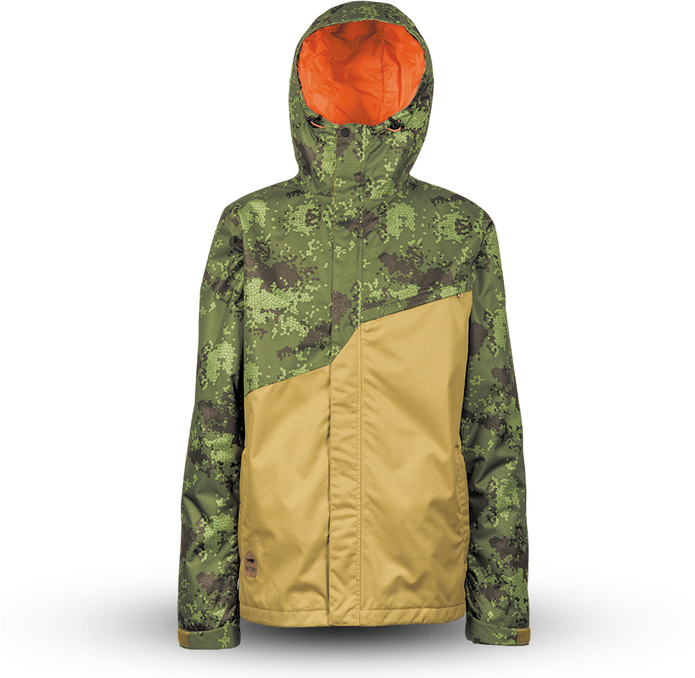 Powell Camo Chino - Coat (1000x1000), Png Download