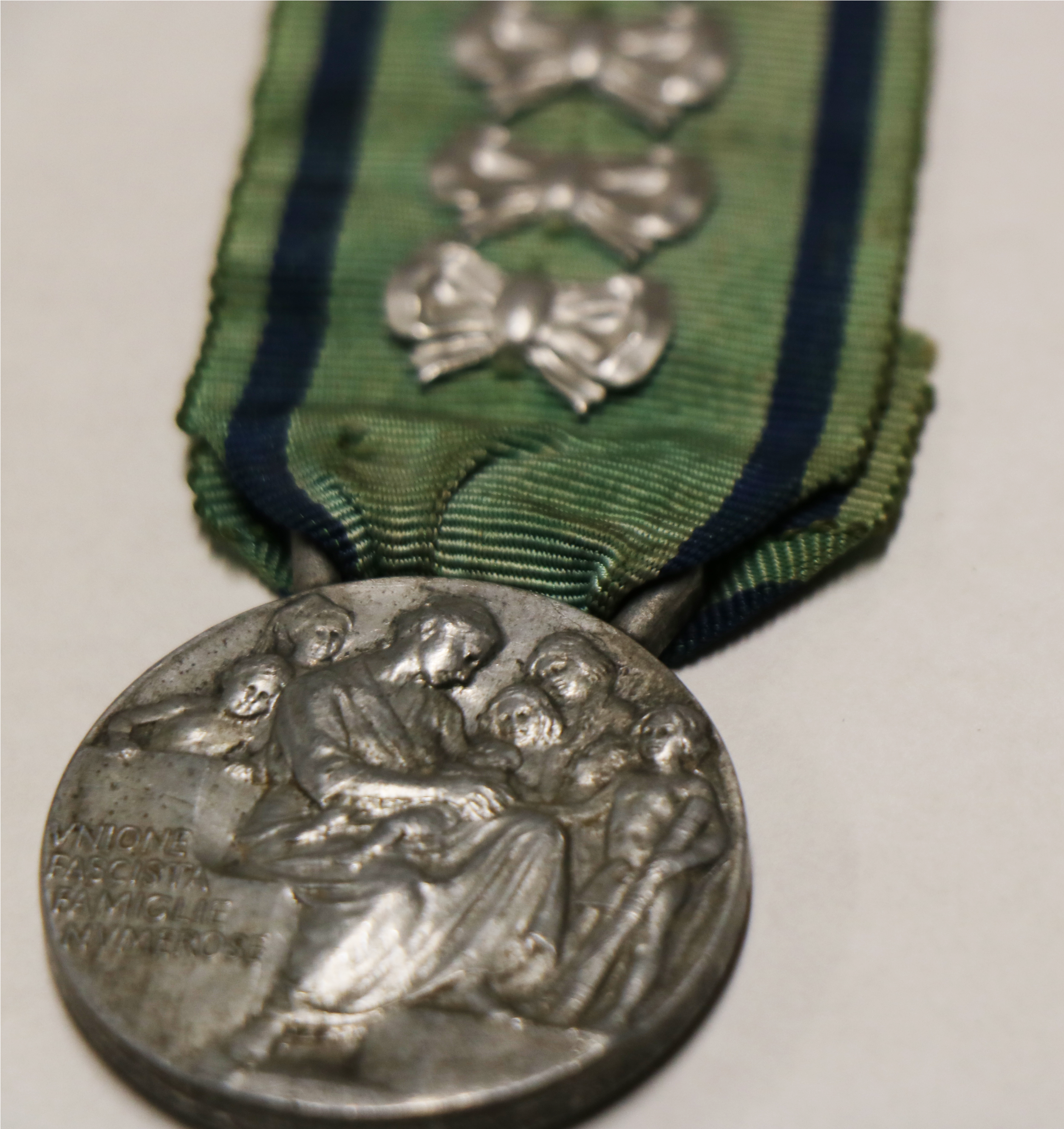 Wwii Italian Fascist Mothers Medal (3984x2656), Png Download