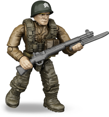 Wwii Soldier - Ww2 Png Soldier Png (406x384), Png Download