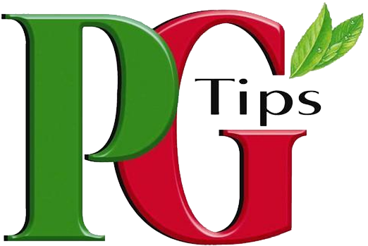 Pg Tips Logo - Pg Tips Tea Bags 40's (554x449), Png Download