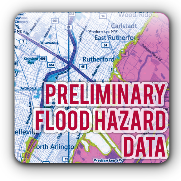 Logo For Preliminary Flood Hazard Data - Flood Map Of Wayne Nj (580x580), Png Download