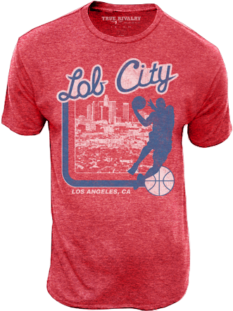 Lob City The Tee Any La - Lob City (349x476), Png Download