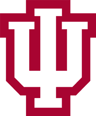 Indiana University Hoosiers Logo - Indiana University Logo No Background (329x400), Png Download
