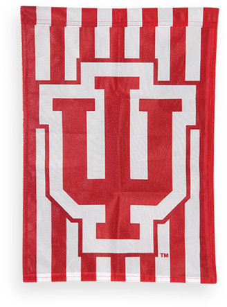 Image For Iu Candy Strip Garden Flag - Indiana University Baseball Logo (600x600), Png Download