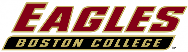 Boston College Eagles Iron Ons - Boston College Eagles Wordmark (750x930), Png Download