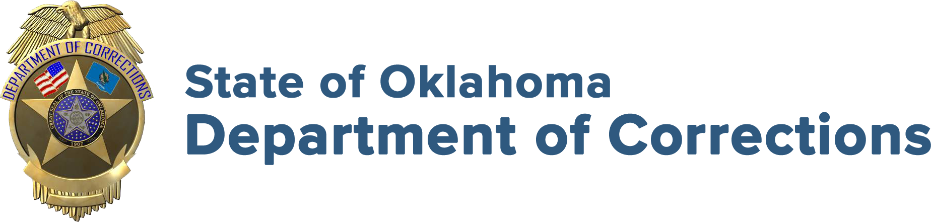 Oklahoma Probation And Parole Logo (1848x441), Png Download