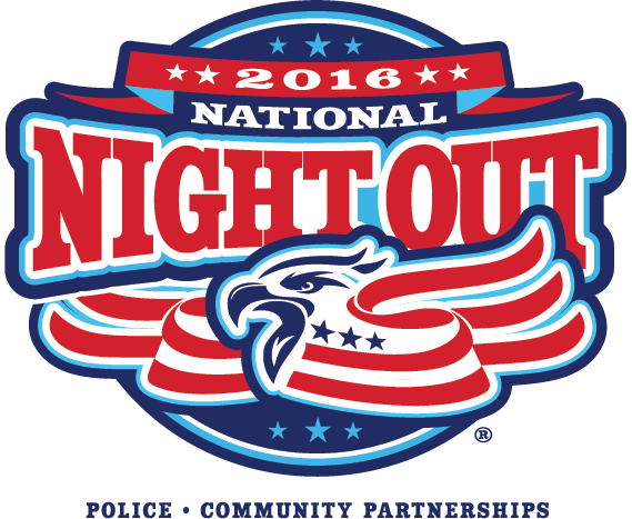 National Night Out Is An Annual Community Building - National Night Out 2016 (569x467), Png Download