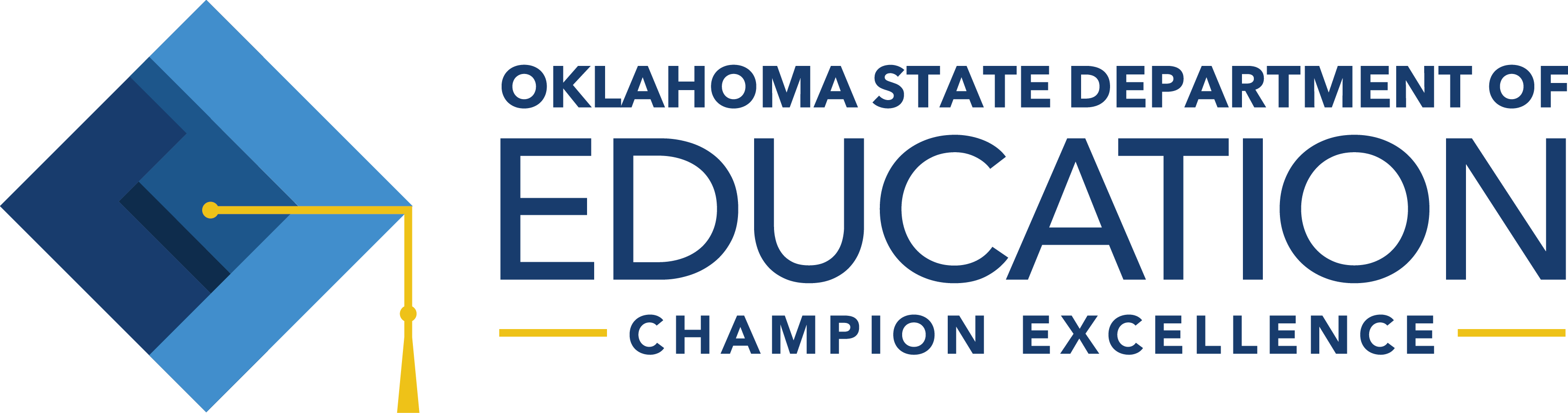 Png - Eps - Oklahoma State Department Of Education (3304x871), Png Download
