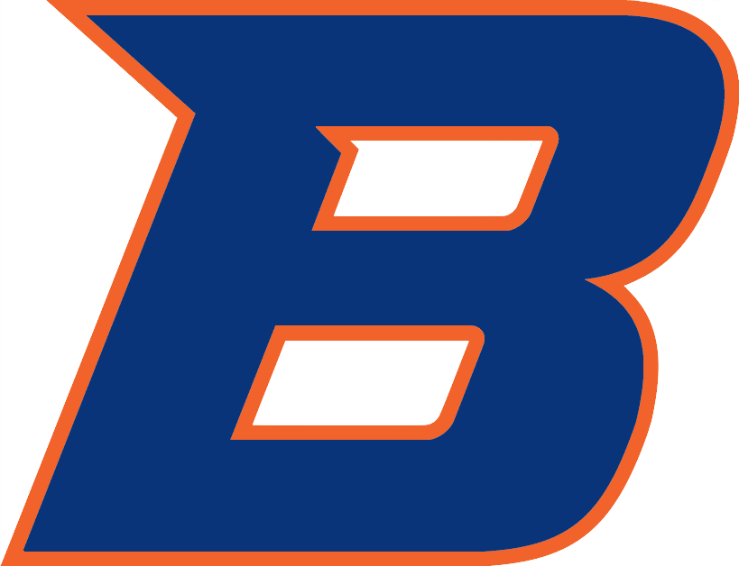 Boise State Athletic "b" - Boise State University B (819x628), Png Download