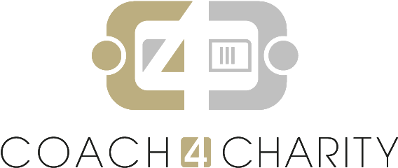 Logo Dark Logo Light Logo - Coach4charity (601x306), Png Download
