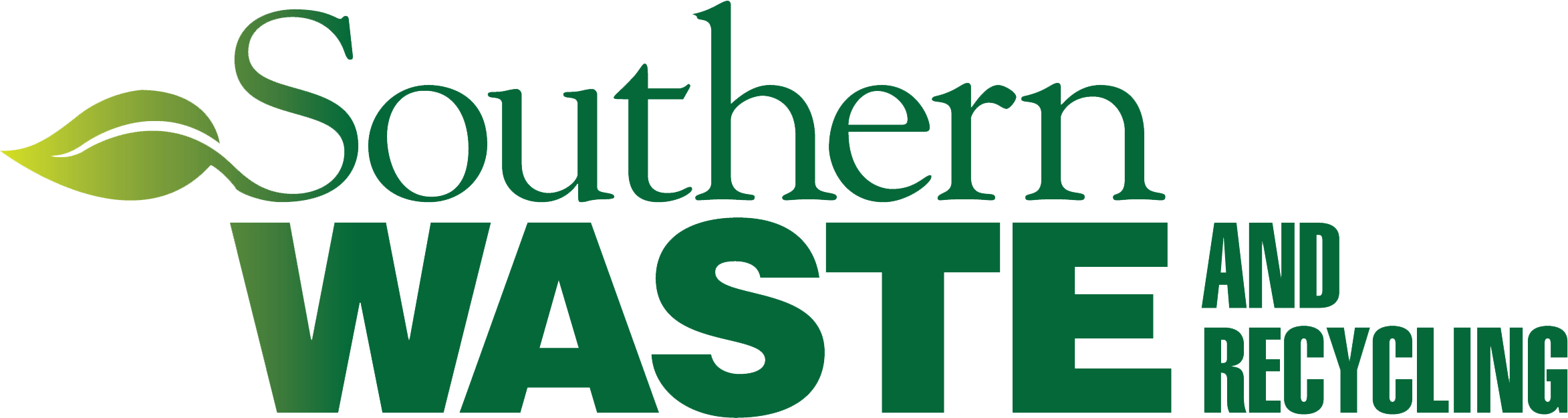 Southern Waste And Recycling - Recycling (2346x625), Png Download