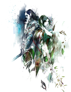 Guild Wars 2 Wiki Français - Guild Wars 2 Sylvari (300x400), Png Download