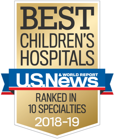 Ranked One Of The Best Children's Hospitals - Us News Best Hospitals 2016 17 (640x480), Png Download