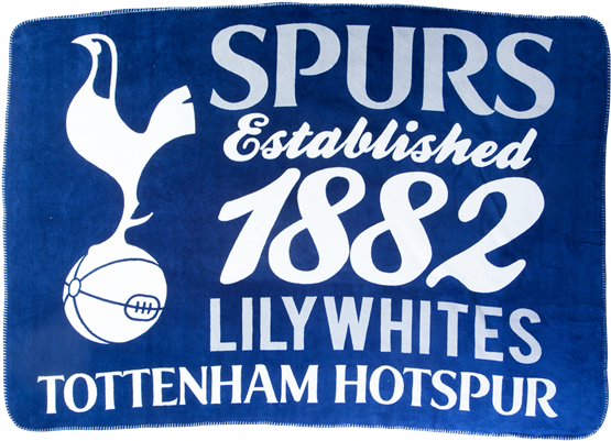 Tottenham Hotspur Giant Sherpa Fleece - Tottenham Hotspur F.c. Sherpa Fleece Blanket (600x600), Png Download