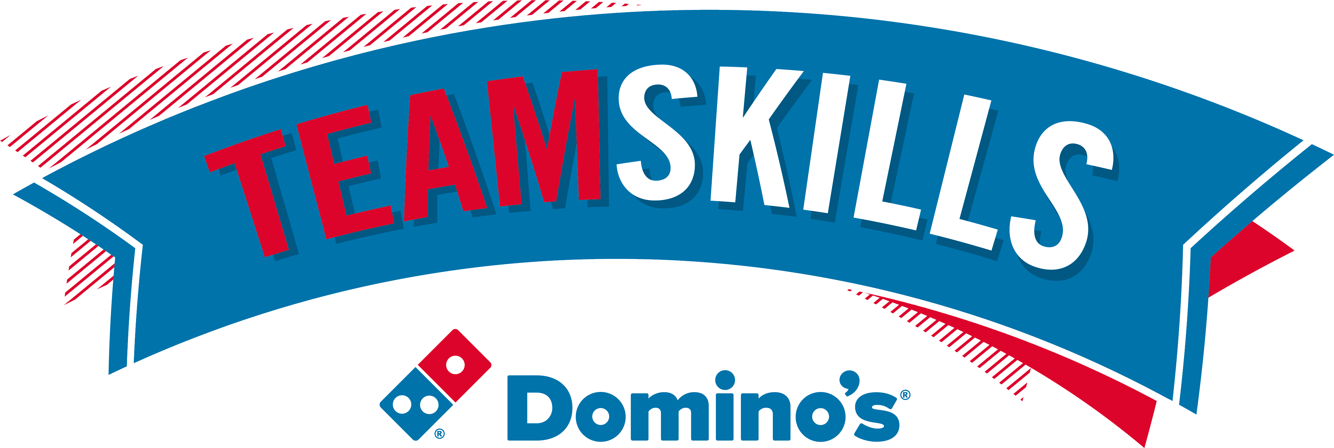 Dominos Logo Png For Kids - Domino's Pizza (4305x1446), Png Download