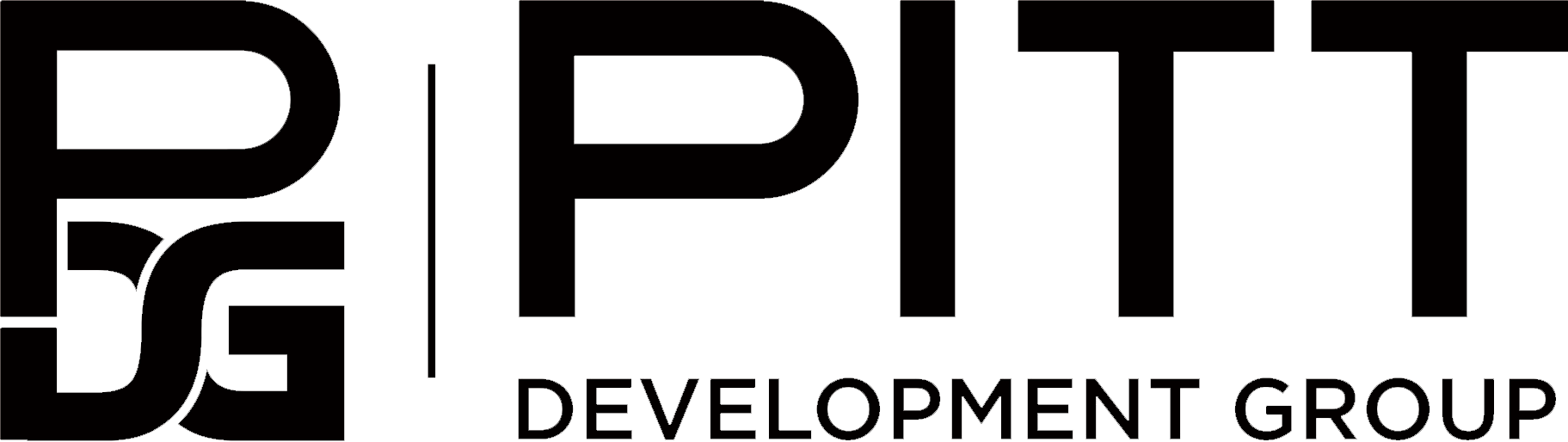 Pitt Development Group, Llc - Building (1823x514), Png Download