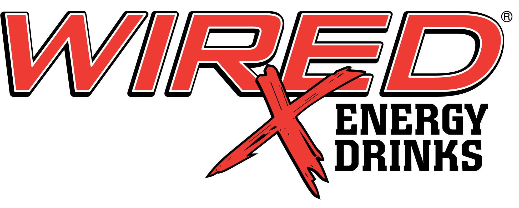 Wired Energy Drinks - Wired Energy Drink, Sugar Free, Triple Caffeine - 16 (2000x794), Png Download