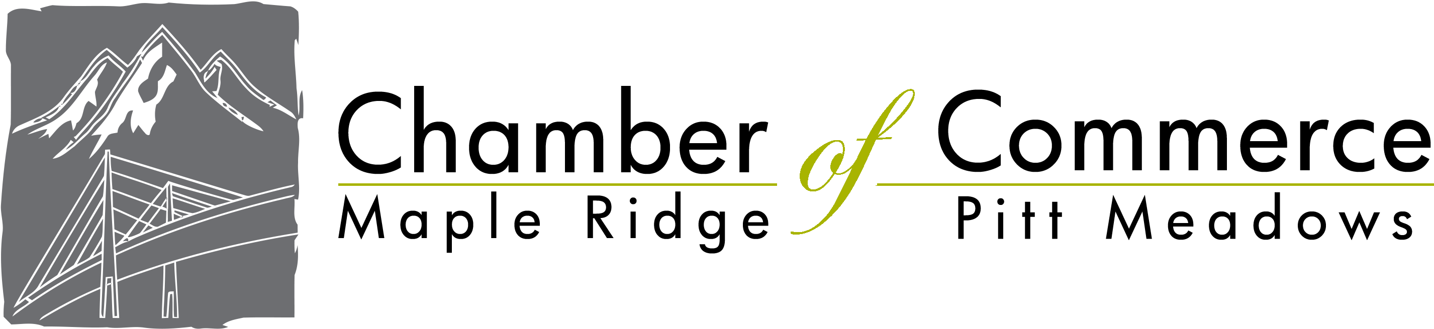 Maple Ridge Chamber Of Commerce (2857x662), Png Download