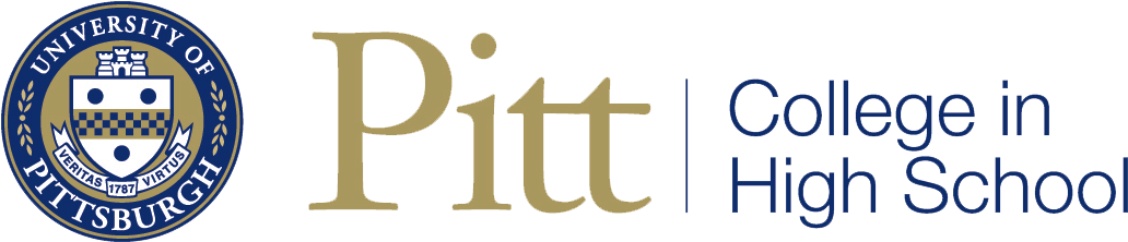 Inf Pitt 4515 W Seal College In Hs Outlined - University Of Pittsburgh (1200x300), Png Download