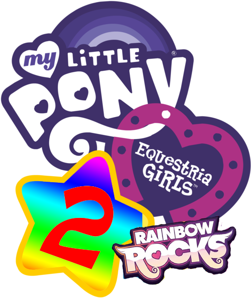 Edit, Equestria Girls, Kirby, Logo, Rainbow Rocks, - Equestria Girls Season 2 (600x600), Png Download