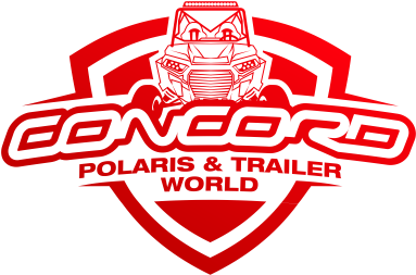 Logo Concord Polaris Trailer World Red - Concord Polaris & Trailer World (568x286), Png Download