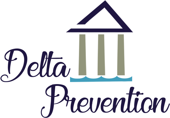 Deltaprev Logo Color - Logo (606x436), Png Download