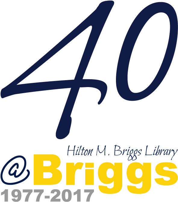 Briggs Library - 40th Anniversary - Logo (900x900), Png Download