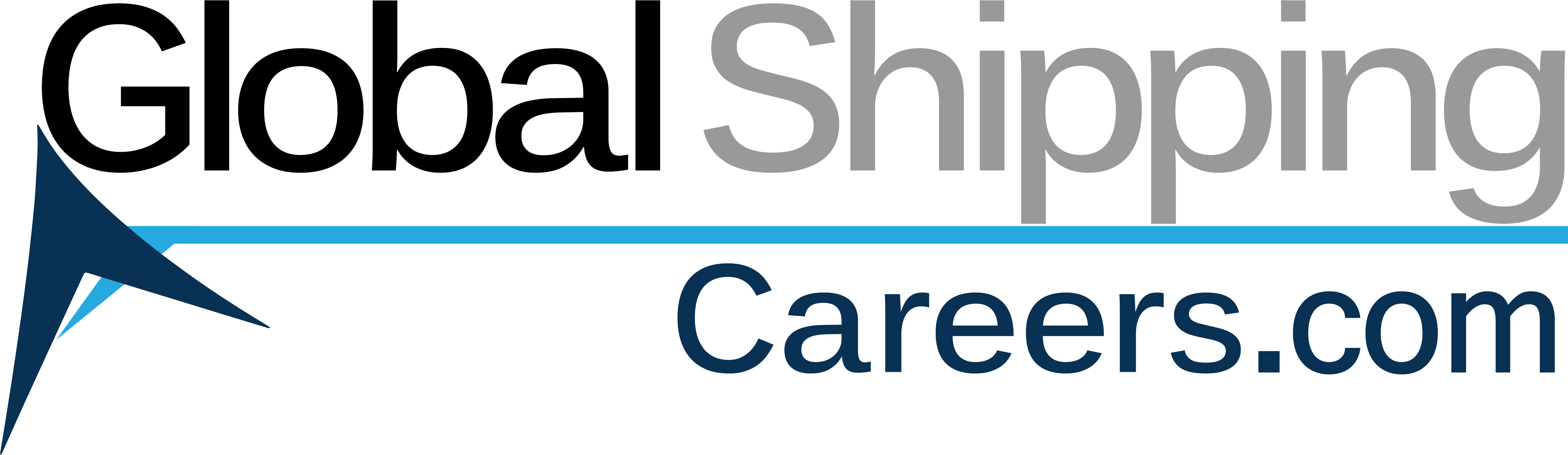 Shipping Maritime Marine Jobs Careers At Sea Offshore - Global Shipping Careers (4842x1491), Png Download