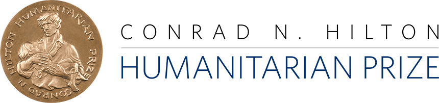 Conrad N Hilton Prize (860x202), Png Download