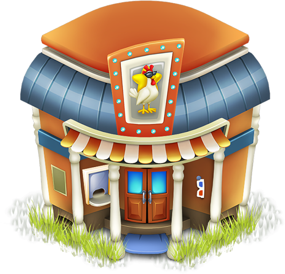 The Appearance Of The Cinema - Hay Day Movie Theater (555x555), Png Download