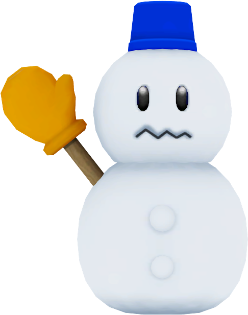 Download Zip Archive - Super Mario Mr Blizzard (750x650), Png Download