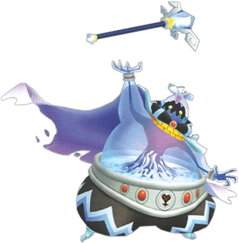 Blizzard Lord Khii - Kingdom Hearts Volcanic Lord (350x358), Png Download