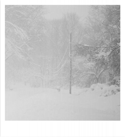 Picture - Snow (413x451), Png Download