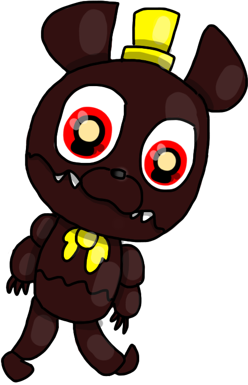 Fnaf World Nightmare - Cartoon (768x1024), Png Download