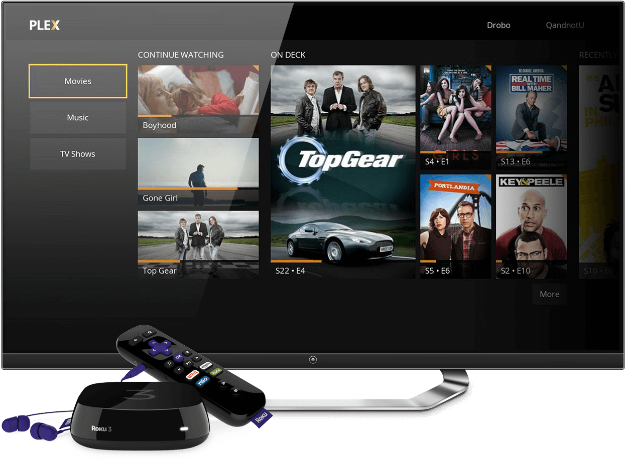 Plex Has Announced Plex For Roku And Xbox 360 Will - Plex On Roku (1280x920), Png Download