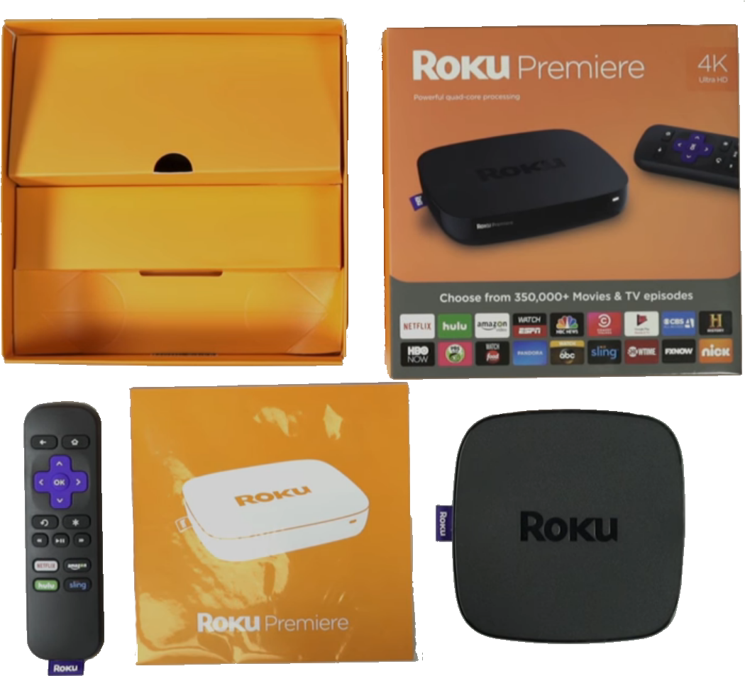 Included With Roku - Roku Ultra Streaming Player (1313x1012), Png Download