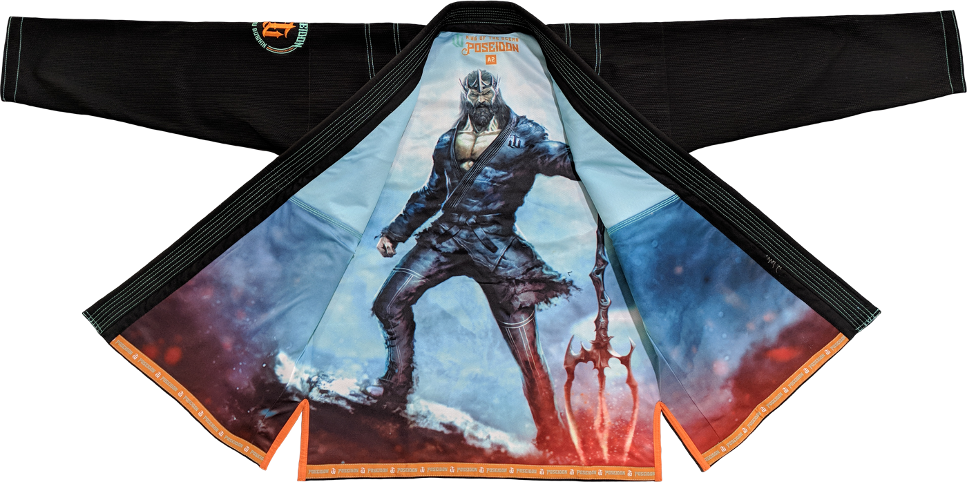 Men's Poseidon Gi - War Tribe Poseidon Gi (1400x698), Png Download