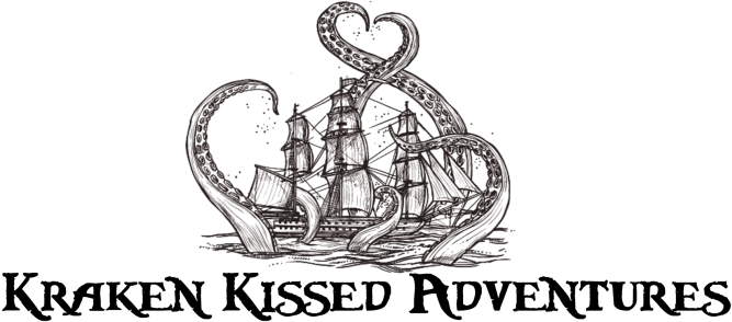 Kraken Kissed Adventures An Family Adventure Cruising - Becool - Coque Housse Gel Ancien Dessin Kraken Pour (758x426), Png Download