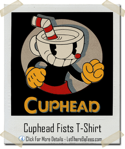 Cuphead - Cup Head Circle Shadow Spng (415x495), Png Download
