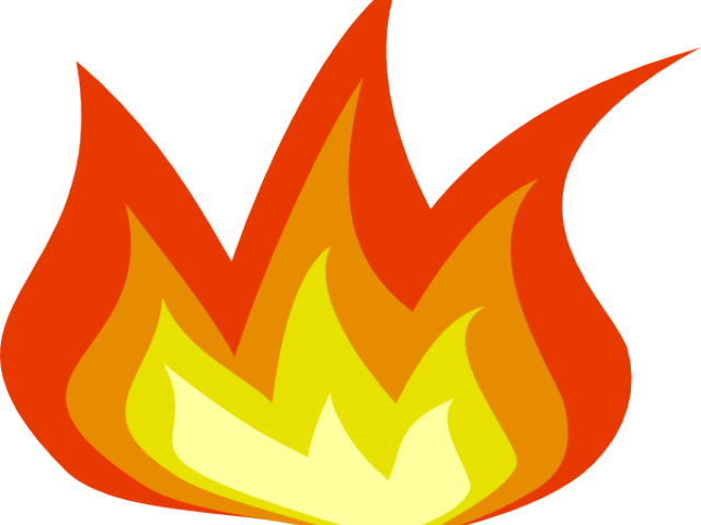 Flames Clipart Blaze - Flames Clip Art (640x480), Png Download