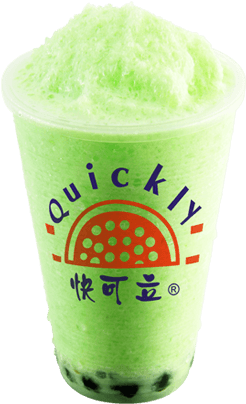 Green Apple Shake Fruit - Quickly (300x500), Png Download