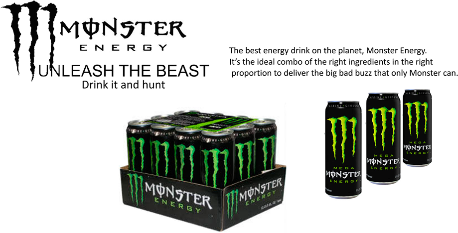 Monster Energy - Monster Zero Ultra Energy Drink - 24 Fl Oz Can (1116x467), Png Download