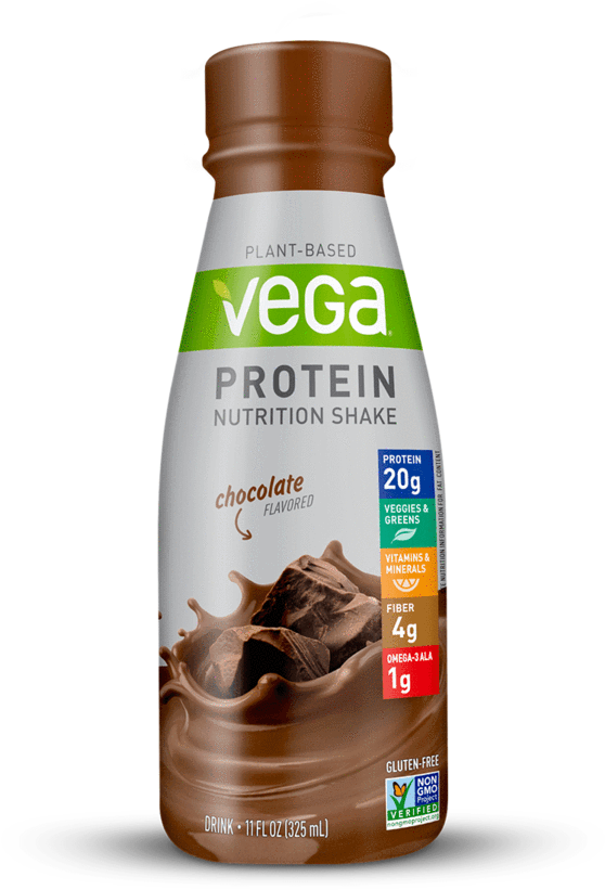 Vega® Protein Nutrition Shake - Vega One (1120x1120), Png Download