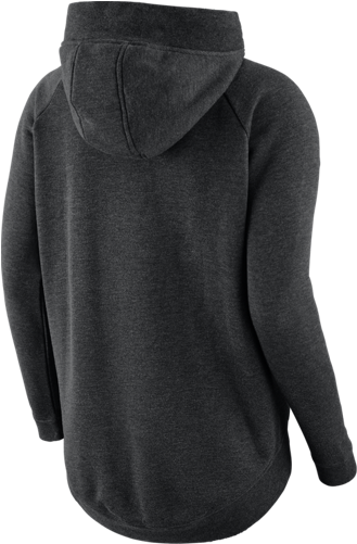 Cavs Nike Modern Women's Nba Cape 'black Heather/anthracite' - Hoodie (500x500), Png Download