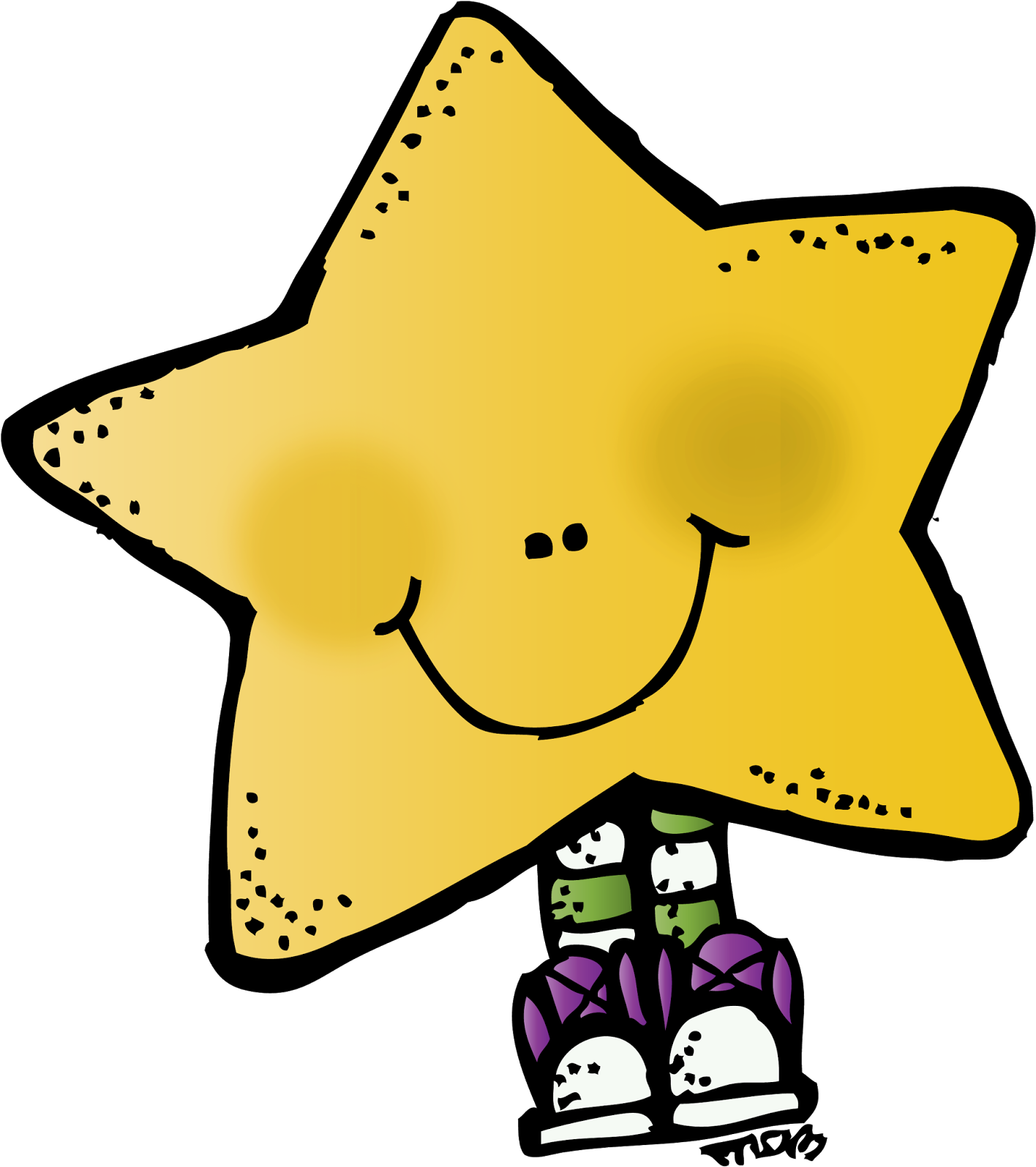 Melonheadz Teachers Png - Melonheadz Star Clipart (1473x1600), Png Download