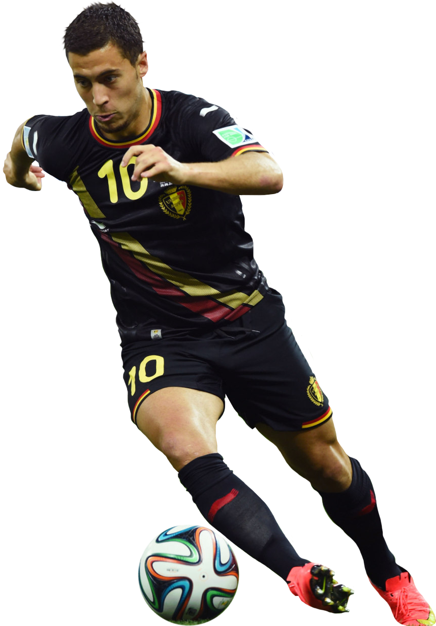 Eden Hazard Render - Eden Hazard Belgica Png (858x1232), Png Download
