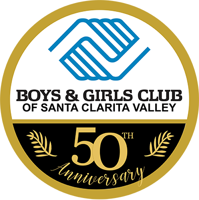 Boy & Girls Club Santa Clarita 50th Anniversary Logo - Boys And Girls Club Rochester (400x401), Png Download