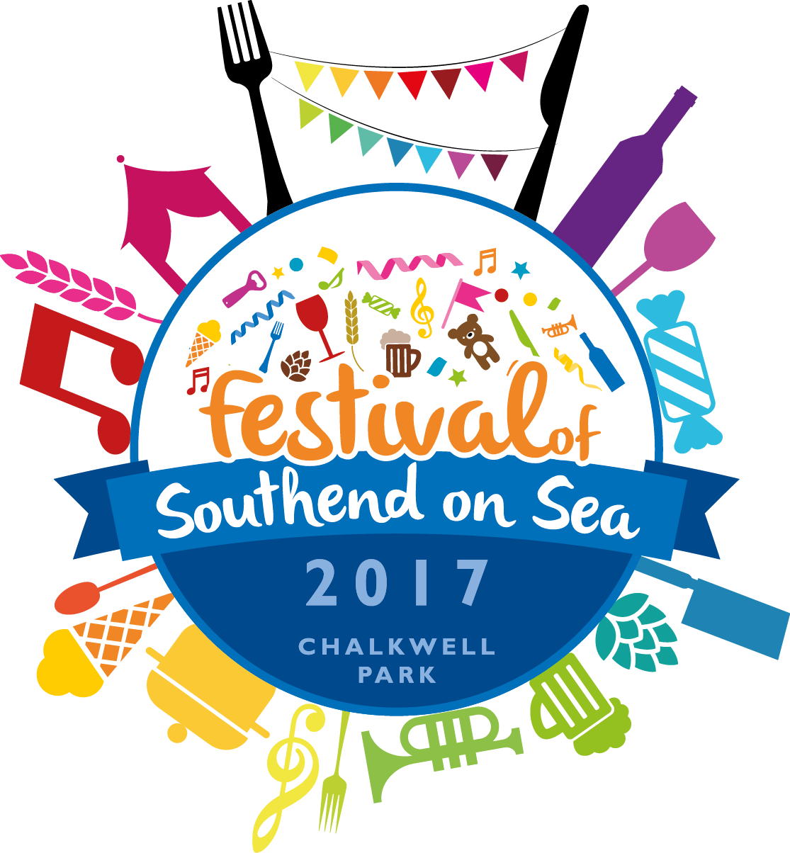 Download Hd Festival Of Southend Logo With Background Food