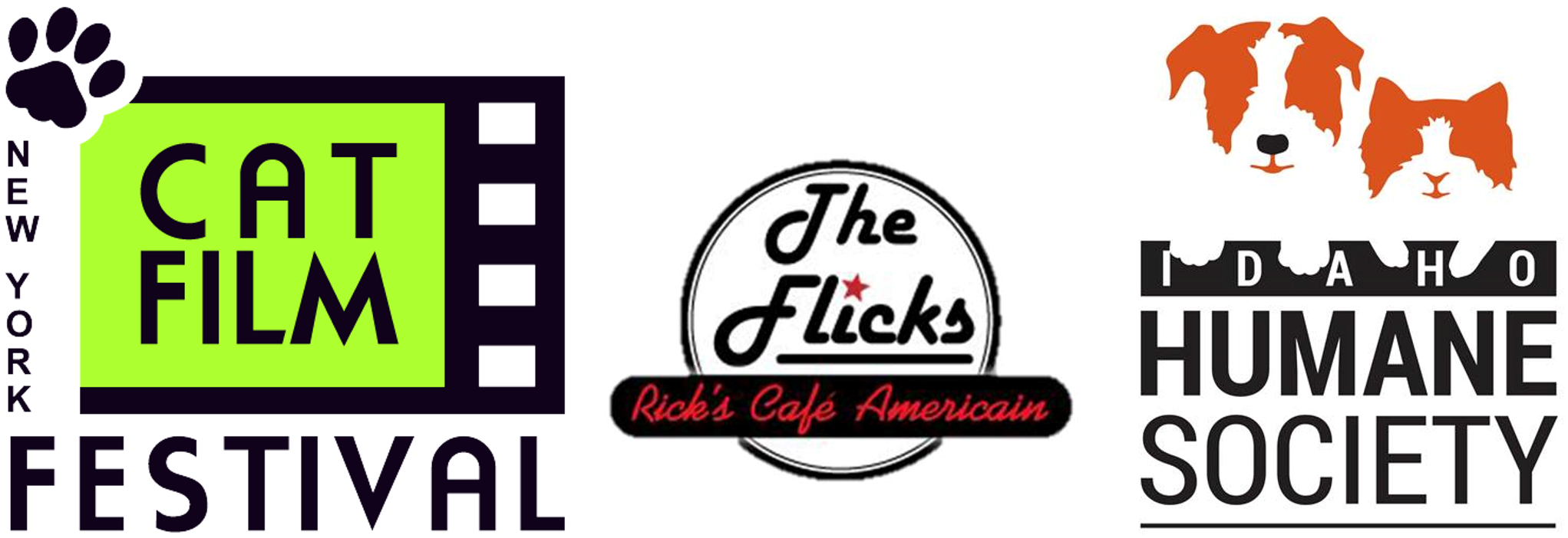 Cat Film Festival - Idaho Humane Society (2043x702), Png Download