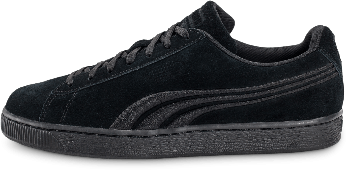 Puma Classic Badge Noire - Puma Suede Classic Badge Zapatillas, Negro (1410x1000), Png Download